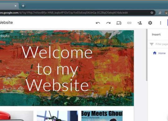 ساخت سایت با گوگل سایت (Google Sites)
