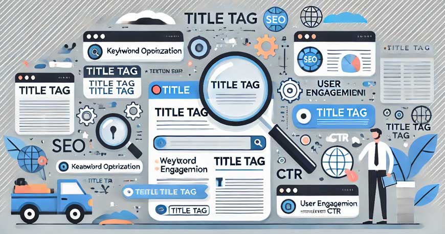 تگ عنوان (Title Tag) و نقش آن در سئو
