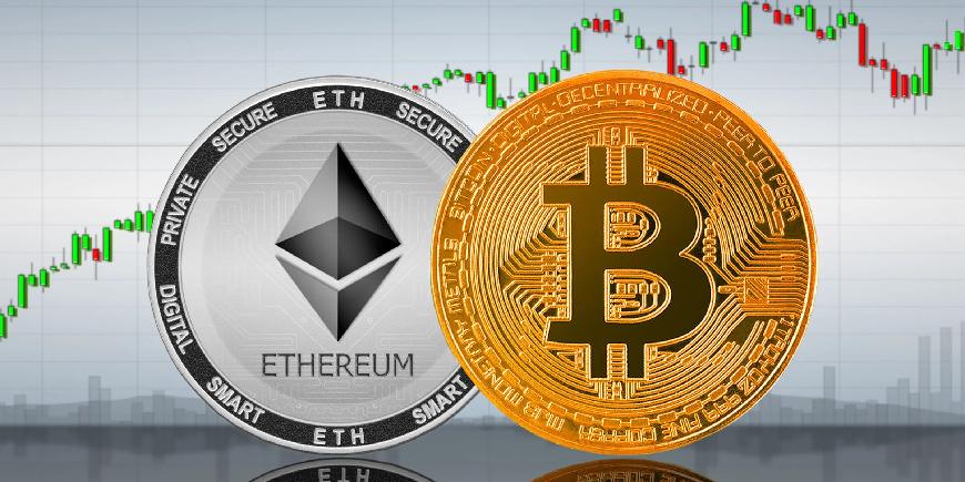 مقایسه بیت کوین و اتریوم