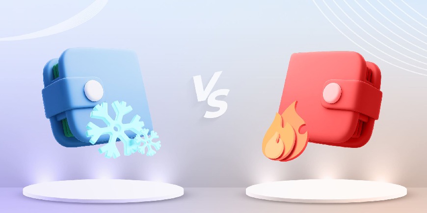 تفاوت کیف پول‌های سرد و گرم ارز دیجیتال